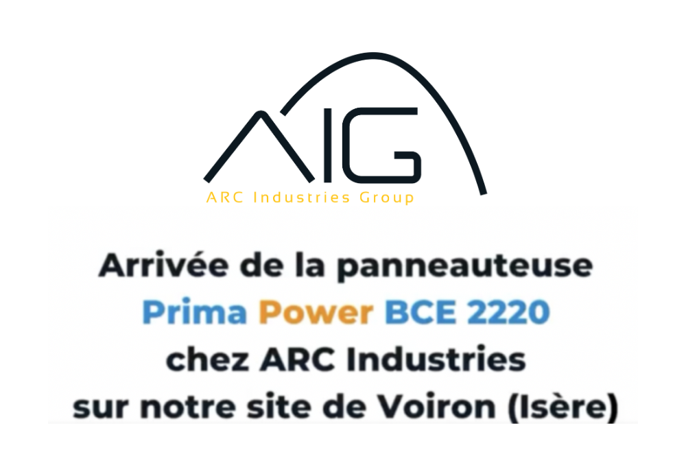 Arrivée de la panneauteuse Prima Power chez ARC industries