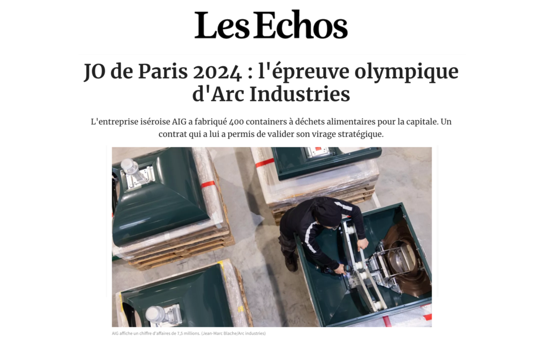 ARC Industries Group dans les Echos